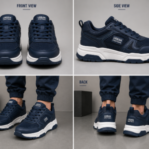 Midnight Navy Premium Sneakers