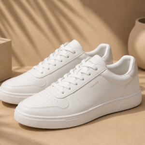 White Premium Sneakers