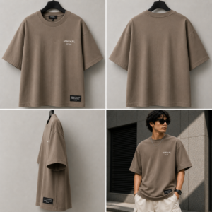 Taupe Brown T-Shirt