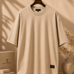 Oversized Beige T-Shirt